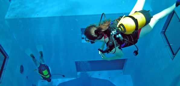 Dive Into the World’s Deepest Pool