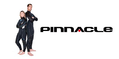 Pinnacle wetsuits for SCUBA divers