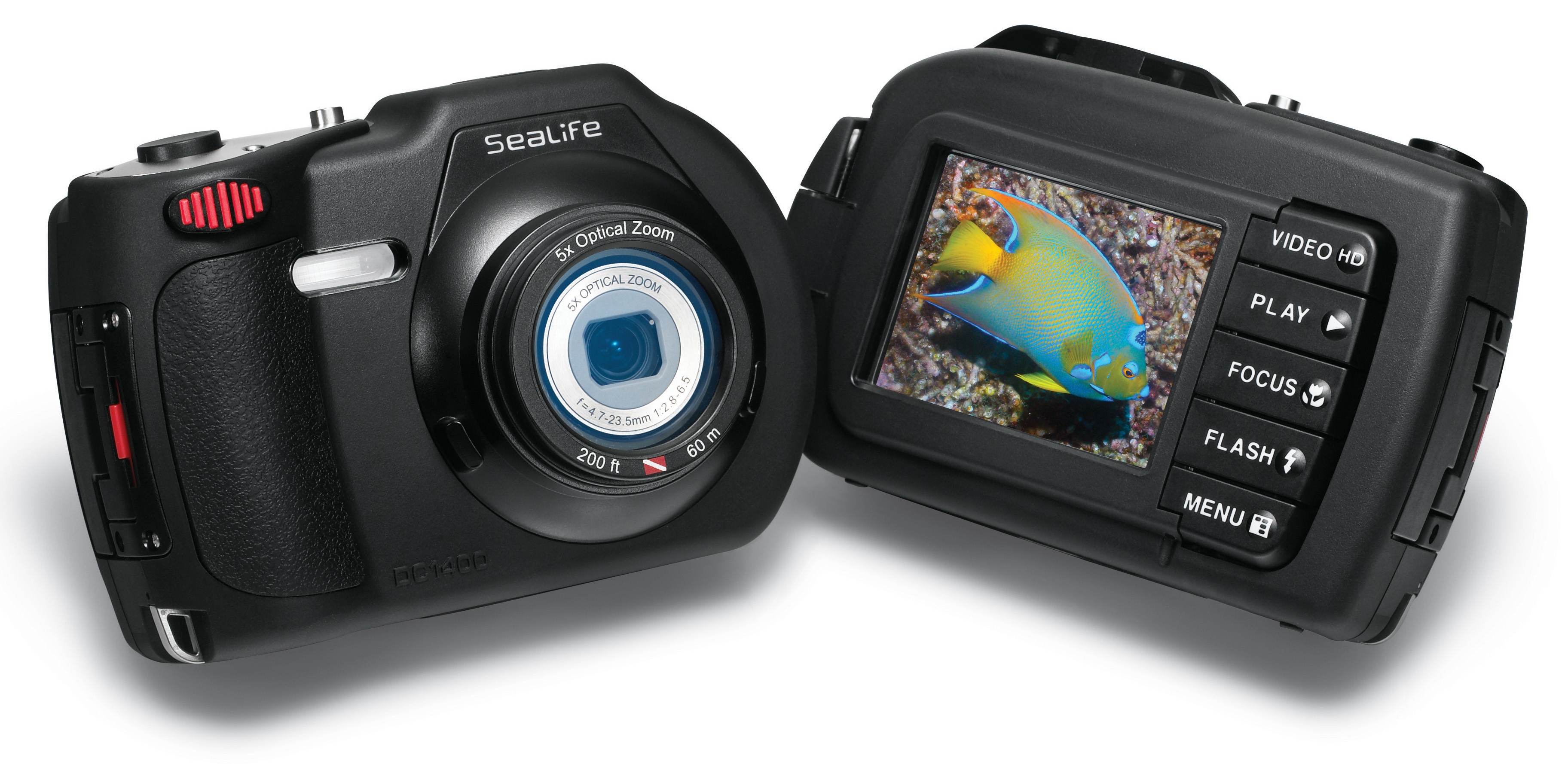 The new SeaLife DC1400 UW camera