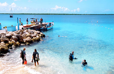 Dive Friends Bonaire sponsors local cleanup