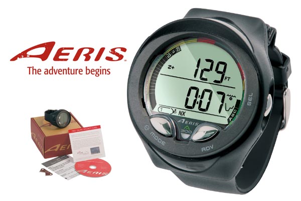 AERIS A300 Dive Computer: YOU decide what features to use