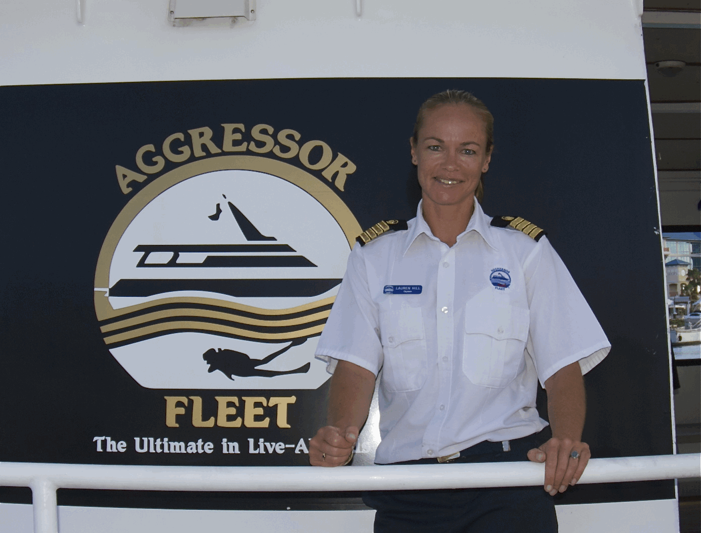 Aggressor Fleet promotes Lauren Hill to 2nd Captain