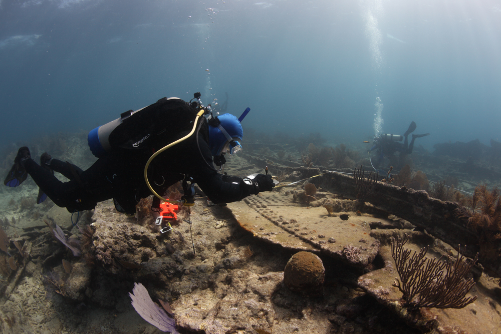 Mystery Key Largo wreck identified by sanctuary staff, NABS volunteers