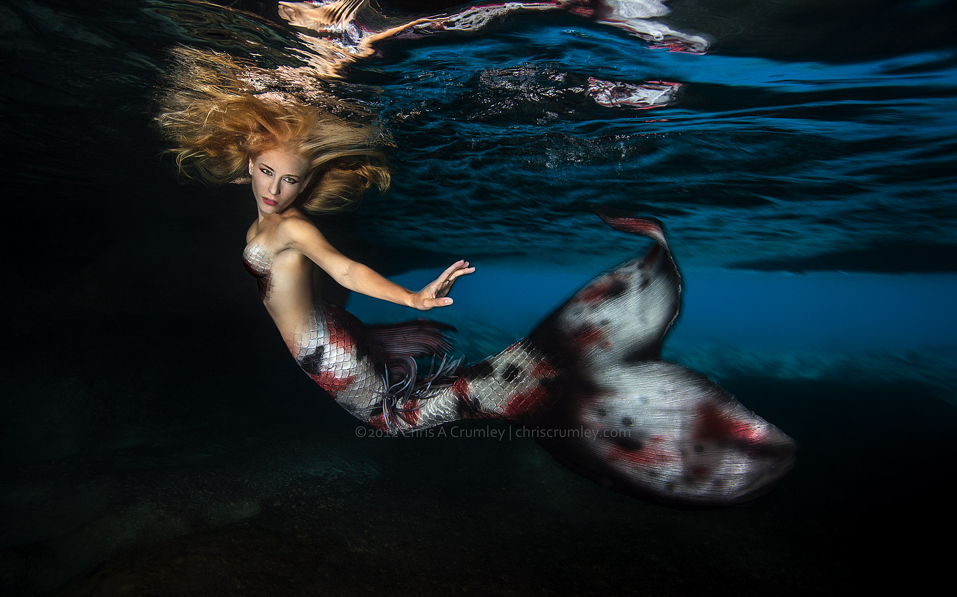 UW Photo pro Chris Crumley brings mermaids to life!