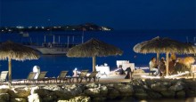 Dinner on the pier at Divi Flamingo Bonaire, Netherland Antilles