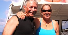 The author and Alison