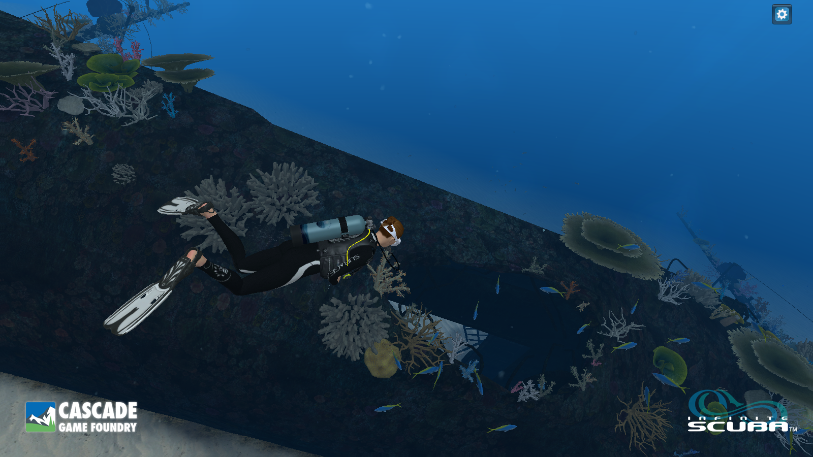 New Scuba “Simulation” game launched for MAC and PCs