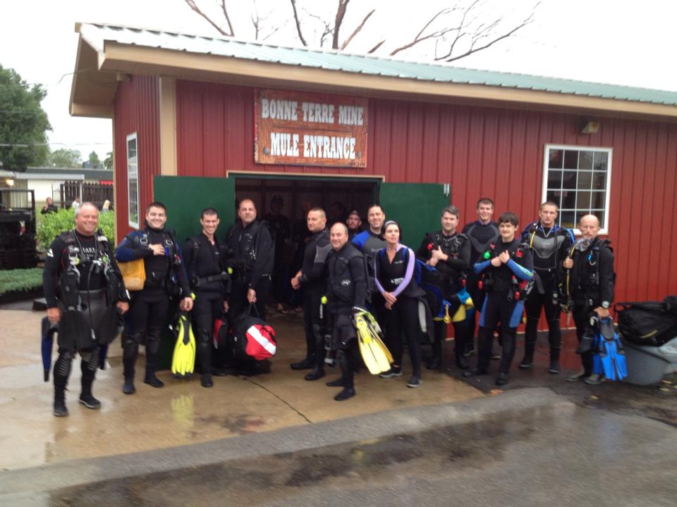 Divers Go Deep at Bonne Terre Mine Treasure Hunt