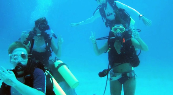 Wilderness Ventures Teaching Teens to Scuba Dive