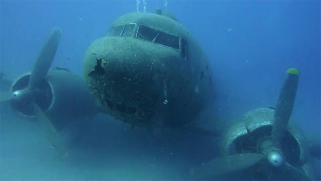 WWII Plane Scuba